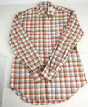 $495 ELEVENTY - Gray *Wide Spread Collar* Western Snap Front Texas Shirt - M