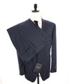 $1,295 ERMENEGILDO ZEGNA - By SAKS FIFTH AVENUE "Modern" Blue Birdseye Suit - 46R