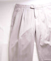 $495 ELEVENTY - Wool Gray Jacquard Micro Dart Slim Dress Pants- 34W