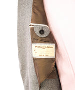 $3,180 BRUNELLO CUCINELLI - Gray Heathered 2/3 Roll Lapel Blazer- 40R