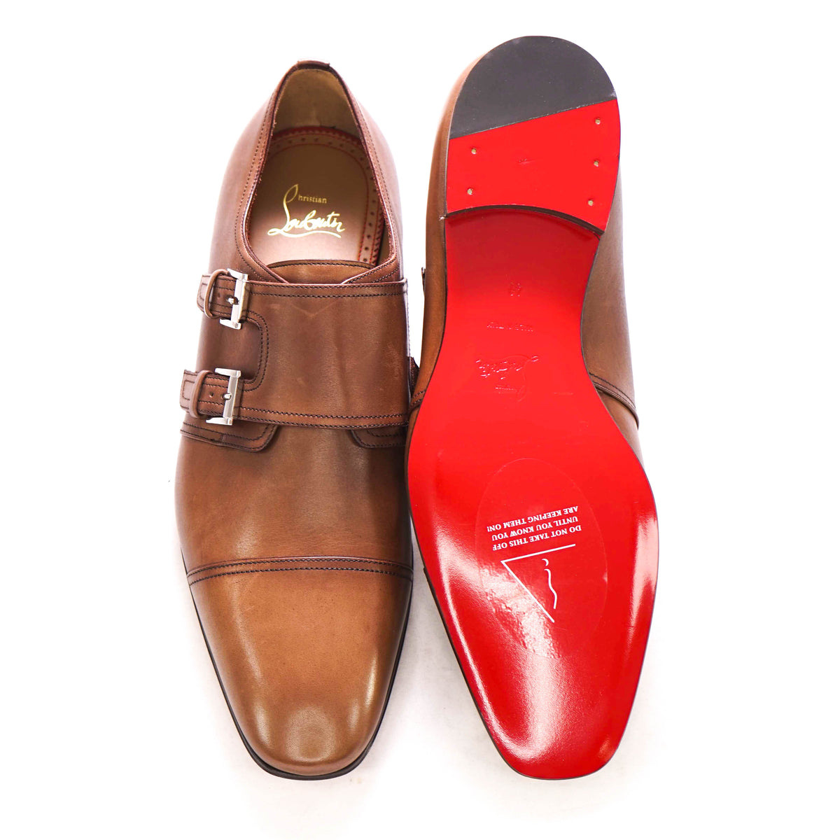 $1,150 CHRISTIAN LOUBOUTIN - *MORTIMER* Black Double Monk  display picture 2