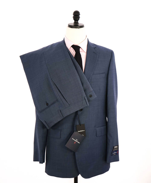 $1,295 ERMENEGILDO ZEGNA - By SAKS FIFTH AVENUE "SLIM" Pastel Blue Suit - 40L 32W