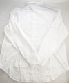 $395 ELEVENTY - *Spread Collar* Slim-Cotton Poplin White Dress Shirt - XXL