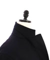$2,395 CANALI - "KEI" *Water Resistent* Textured Navy Classic Wool Topcoat Coat - 48R