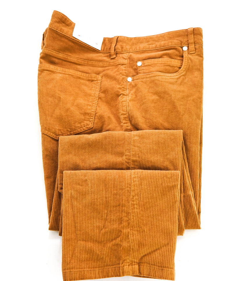 $495 ELEVENTY - CAMEL Cotton 5-Pocket Corduroy Chino Casual/Slim Pants- 38W