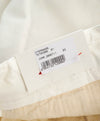 $575 ELEVENTY - Ivory/White Stretch Cotton Blend Patch Dress/Casual Pants- 31W