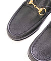 $990 GUCCI - 1955 Horse-bit Loafers Black Pebbled Iconic Style - 7.5US (7 G)
