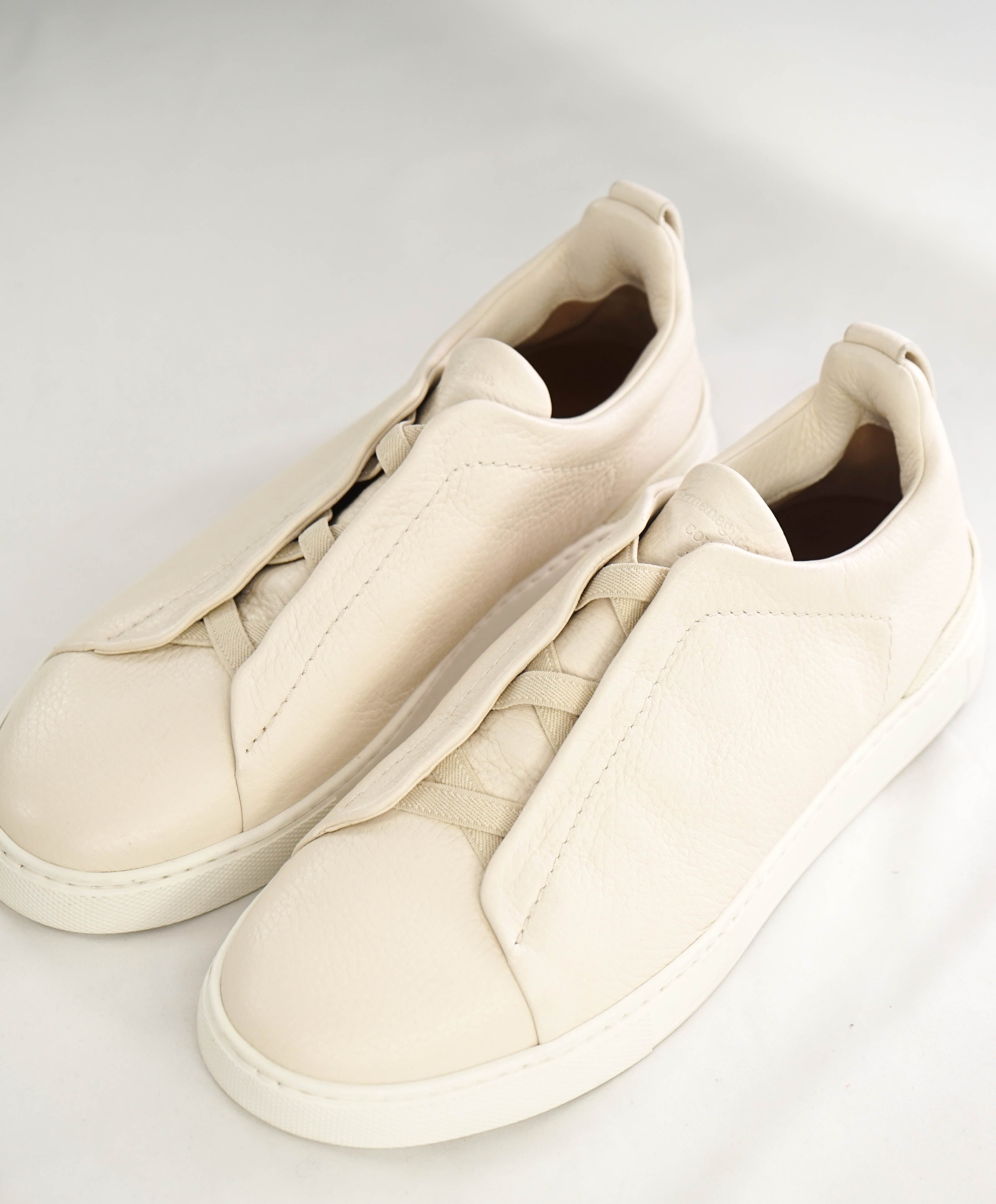 $950 ERMENEGILDO ZEGNA - COUTURE "Triple Stitch" Sneakers - 6 US (39 EU)