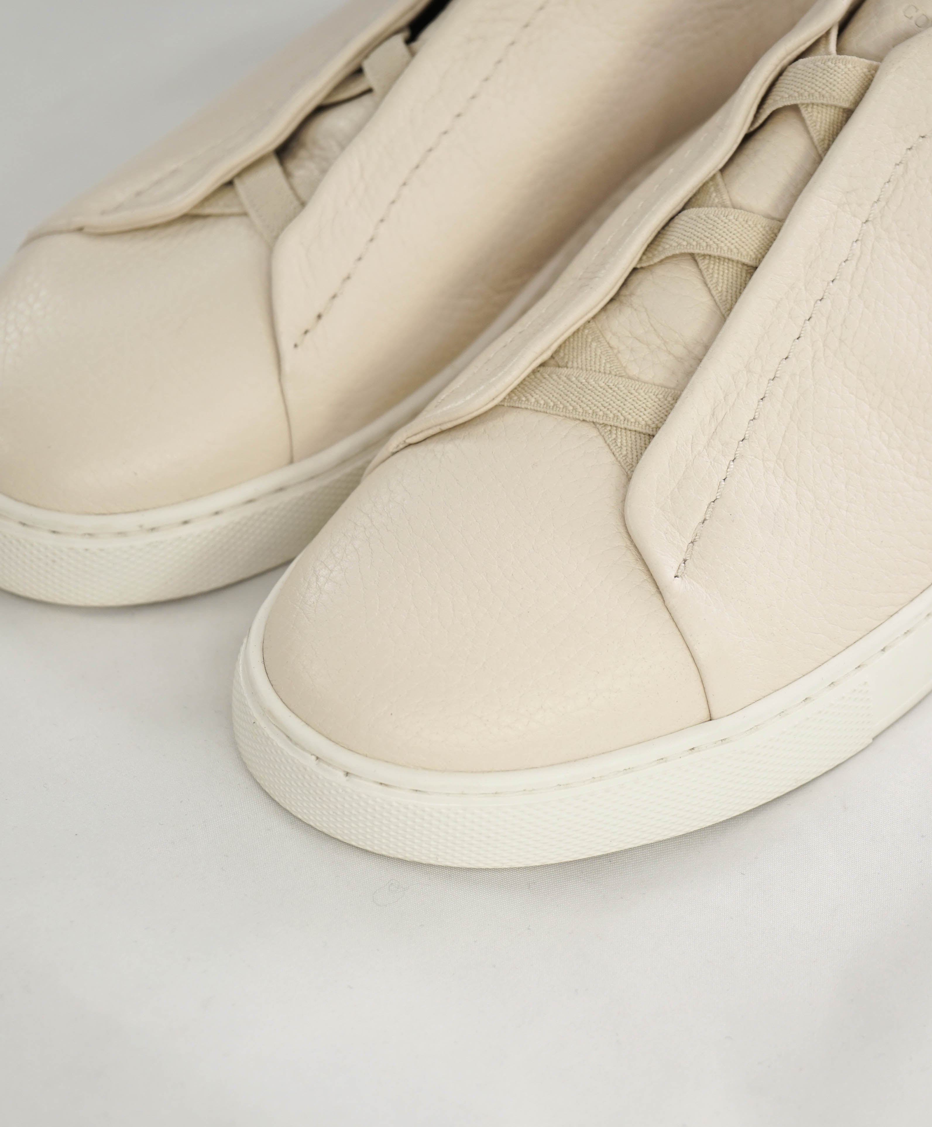 $950 ERMENEGILDO ZEGNA - COUTURE "Triple Stitch" Sneakers - 6 US (39 EU)