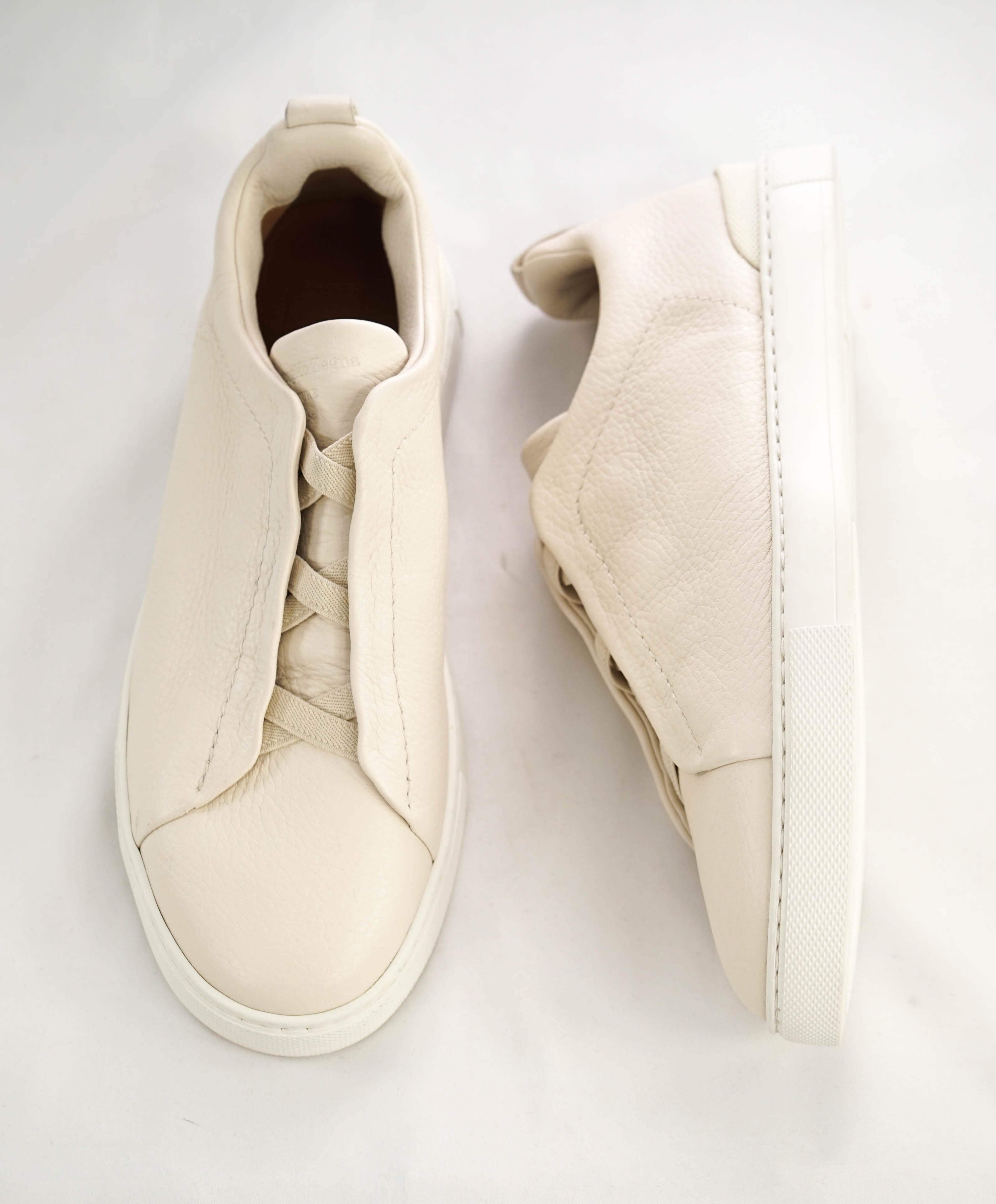 $950 ERMENEGILDO ZEGNA - COUTURE "Triple Stitch" Sneakers - 6 US (39 EU)