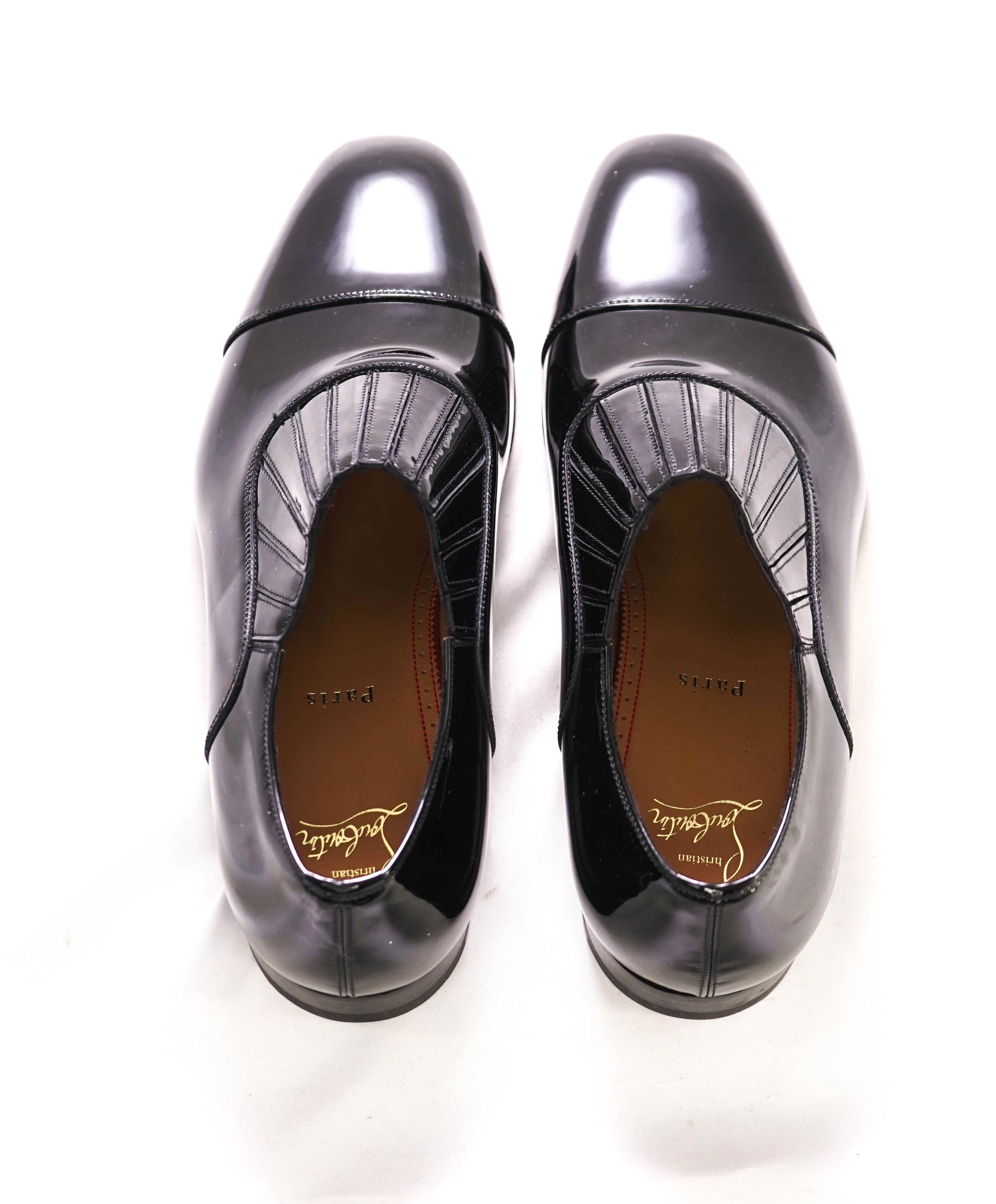 $1,050 CHRISTIAN LOUBOUTIN - *GREG ON* Black Patent Leather
