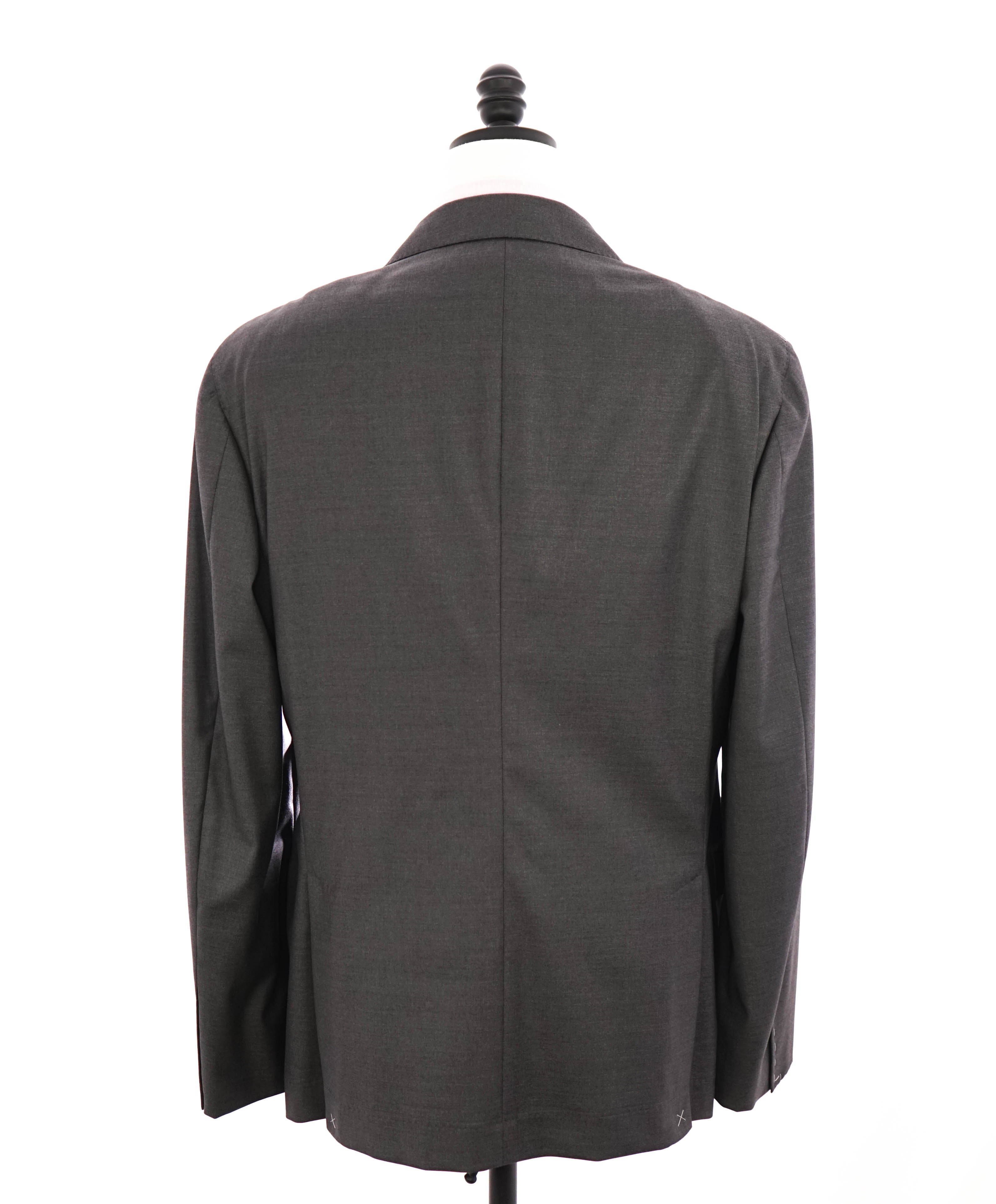 BRUNELLO CUCINELLI - *CLOSET STAPLE* Gray 2/3 Roll Lapel Semi-Lined Suit - 44R 35W
