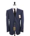 $2,195 CANALI - *CLOSET STAPLE* Blue Check Plaid 2-Piece Suit - 44R 36W