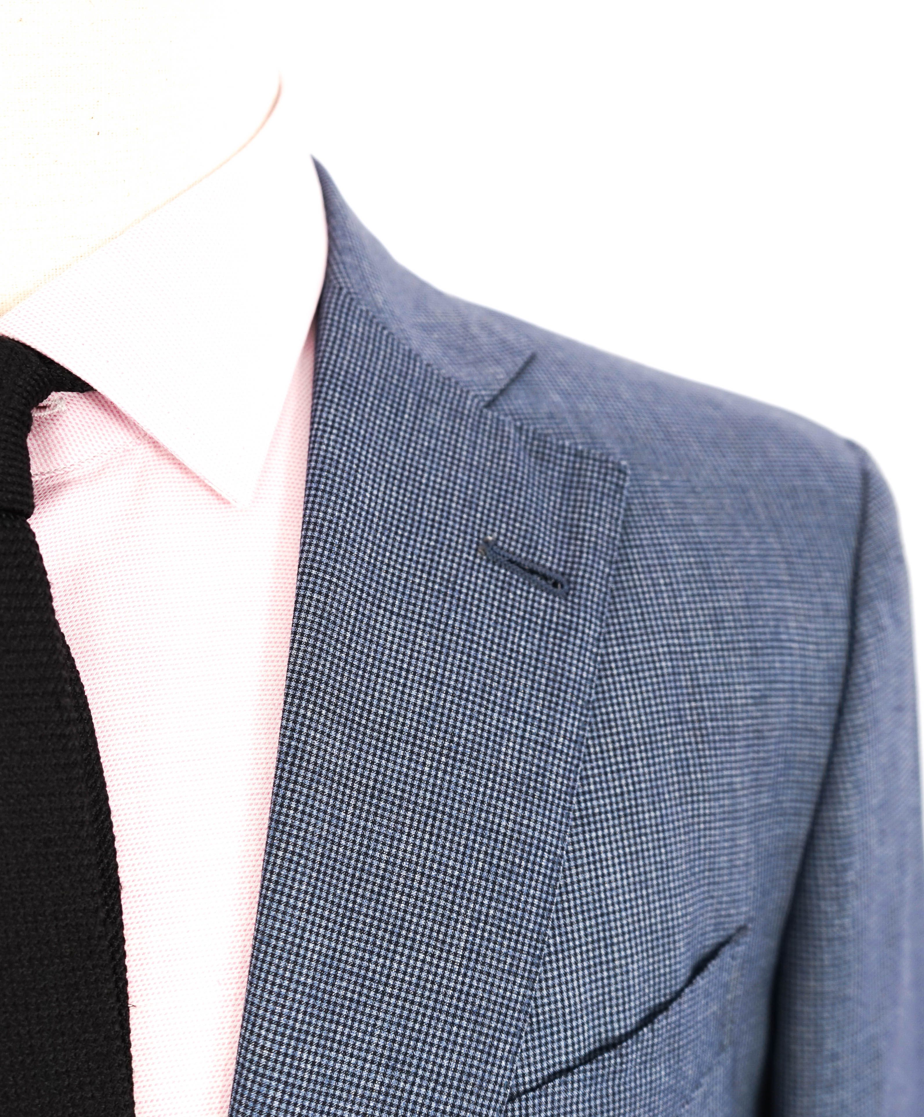 $3,495 ERMENEGILDO ZEGNA - Pastel Blue *DUO* “ZERO WEIGHT” Suit - 40R