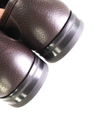 $850 SALVATORE FERRAGAMO - “GRANDIOSO" Gancini Bit Loafer Brown Leather - 10.5 D