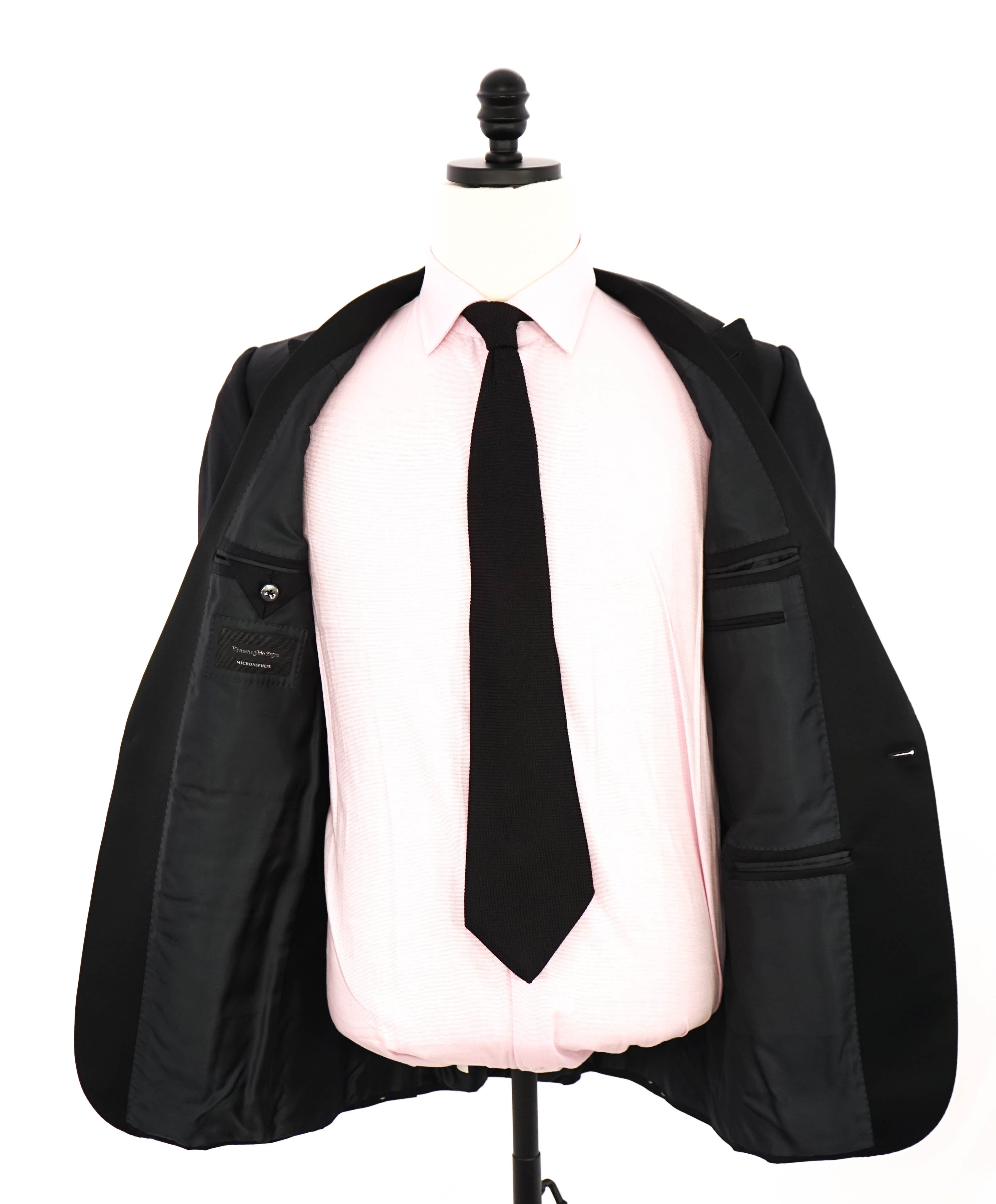 $2,995 ERMENEGILDO ZEGNA - PEAK LAPEL Tuxedo Dinner Jacket 1-Piece - 38R