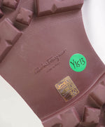 $930 SALVATORE FERRAGAMO - *BLEEKER* Navy Leather Lug Sole Loafer - 11.5 EE US