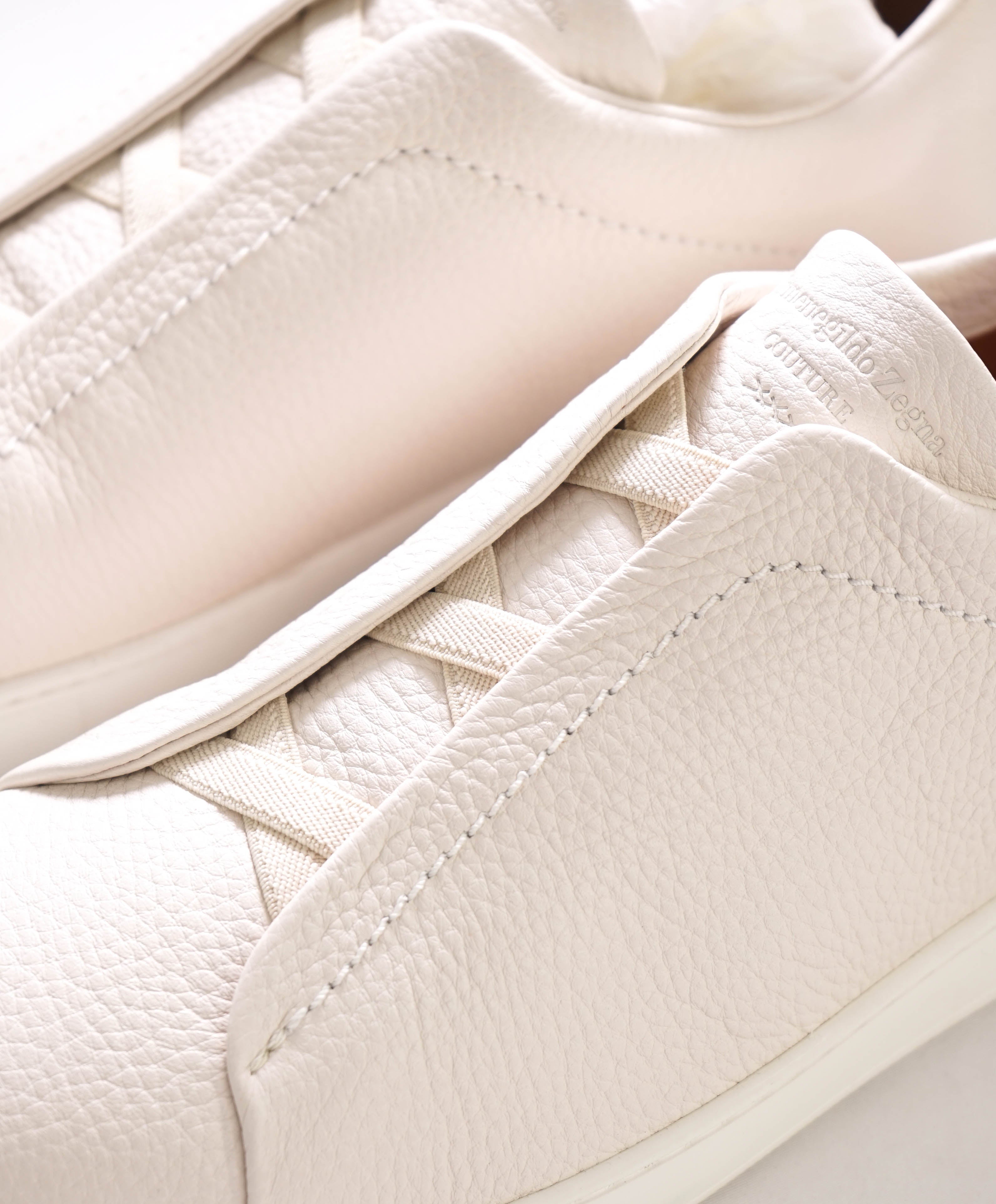 $950 ERMENEGILDO ZEGNA - COUTURE "Triple Stitch" Sneakers - 9 US (42 EU)