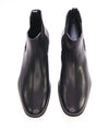 PRADA - LINEA ROSSA Black Soft Calf Leather Sleek Logo Boots - 11US (10IT)