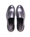 TOD’S - “Boston” Black Logo Embossed Smooth Vamp Loafers - 13 US (12 T)