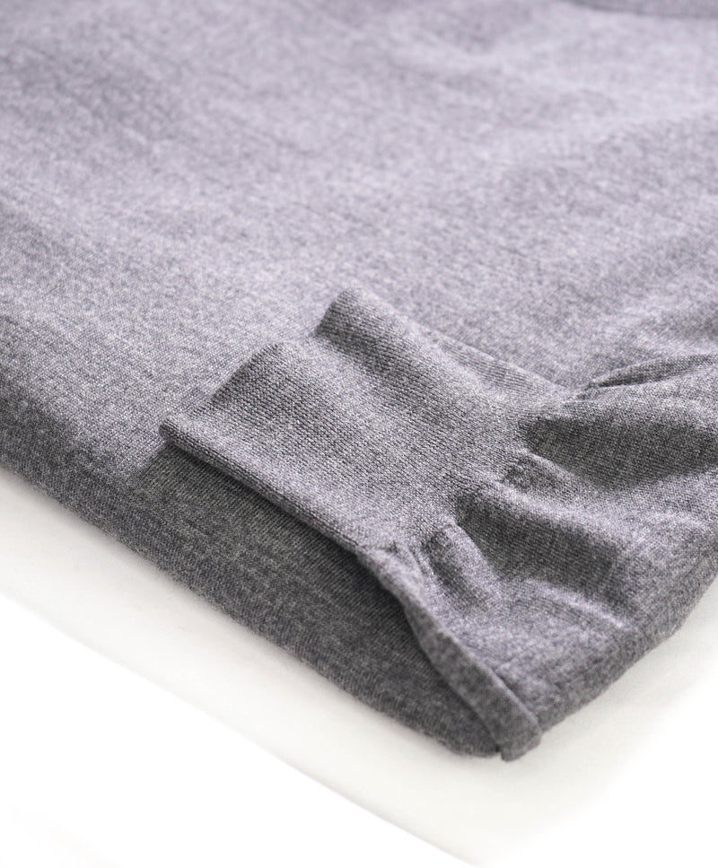 $1,395 BRIONI - Pure Wool Mock Turtleneck Pullover Sweater- 56US (66EU)