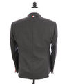 $3,795 THOM BROWNE - Charcoal 3-Piece (Matching Tie) Suit - SZ 3 (42US)