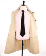 $2,678 ELEVENTY - Single-Breasted Reversible Cotton Coat- 40 (50EU)