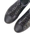 $750 SALVATORE FERRAGAMO - *Rhinoceros* Black Gancini Sneaker - 9.5 M US