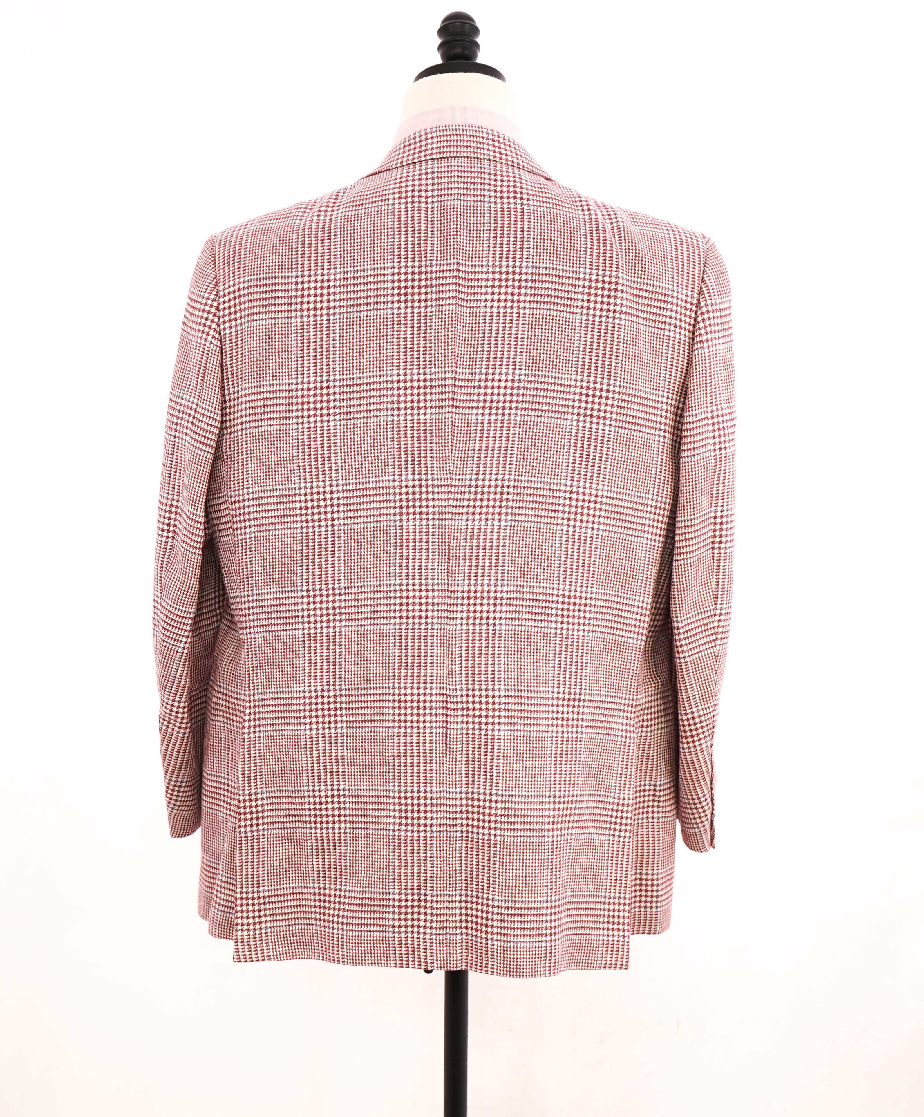 $3,695 ERMENEGILDO ZEGNA - *Crossover* Su Misura MOP Wool/Silk/Linen Blazer - 44R