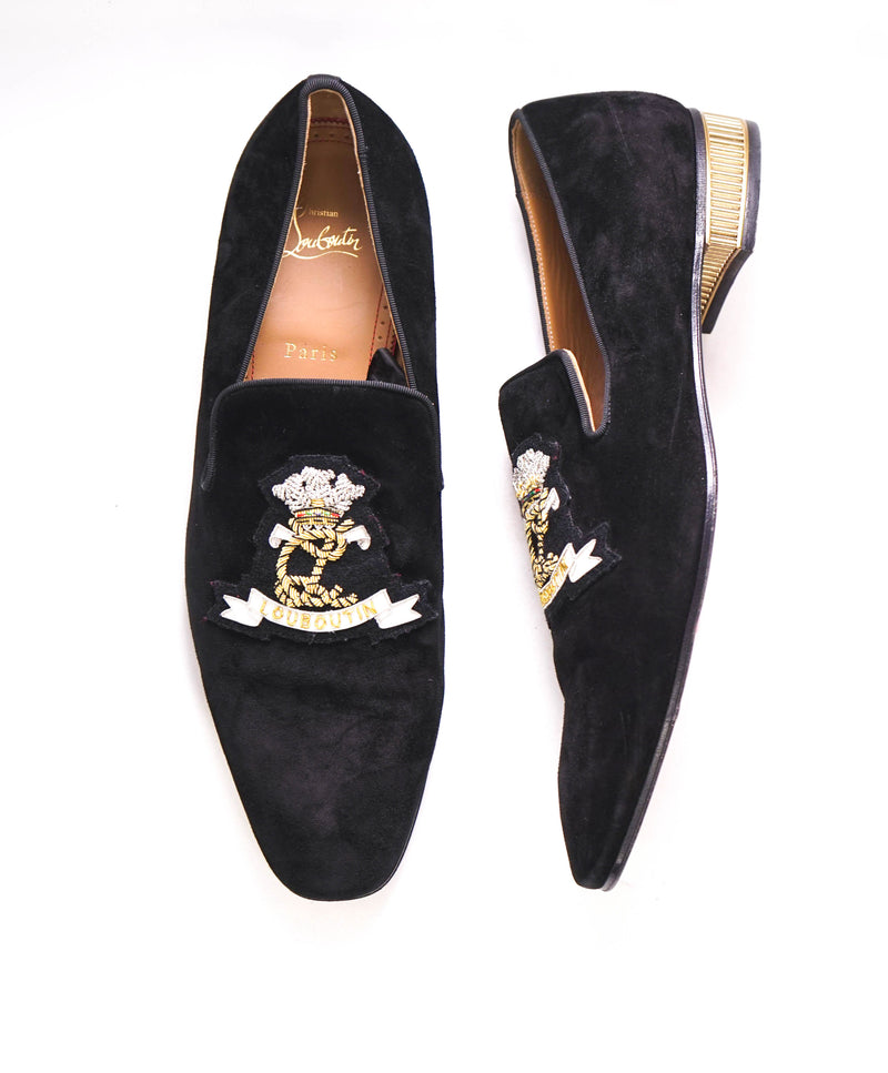 1 250 CHRISTIAN LOUBOUTIN Colonnaki AUTOGRAPHED BY C. LOUTBOUTIN Luxe Hanger