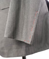 $2,995 ISAIA - Pure Wool *120'S* Gray Chalk Stripe Blazer - 44L