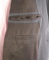 $2,995 ISAIA - Pure Wool *120'S* Gray Chalk Stripe Blazer - 44L