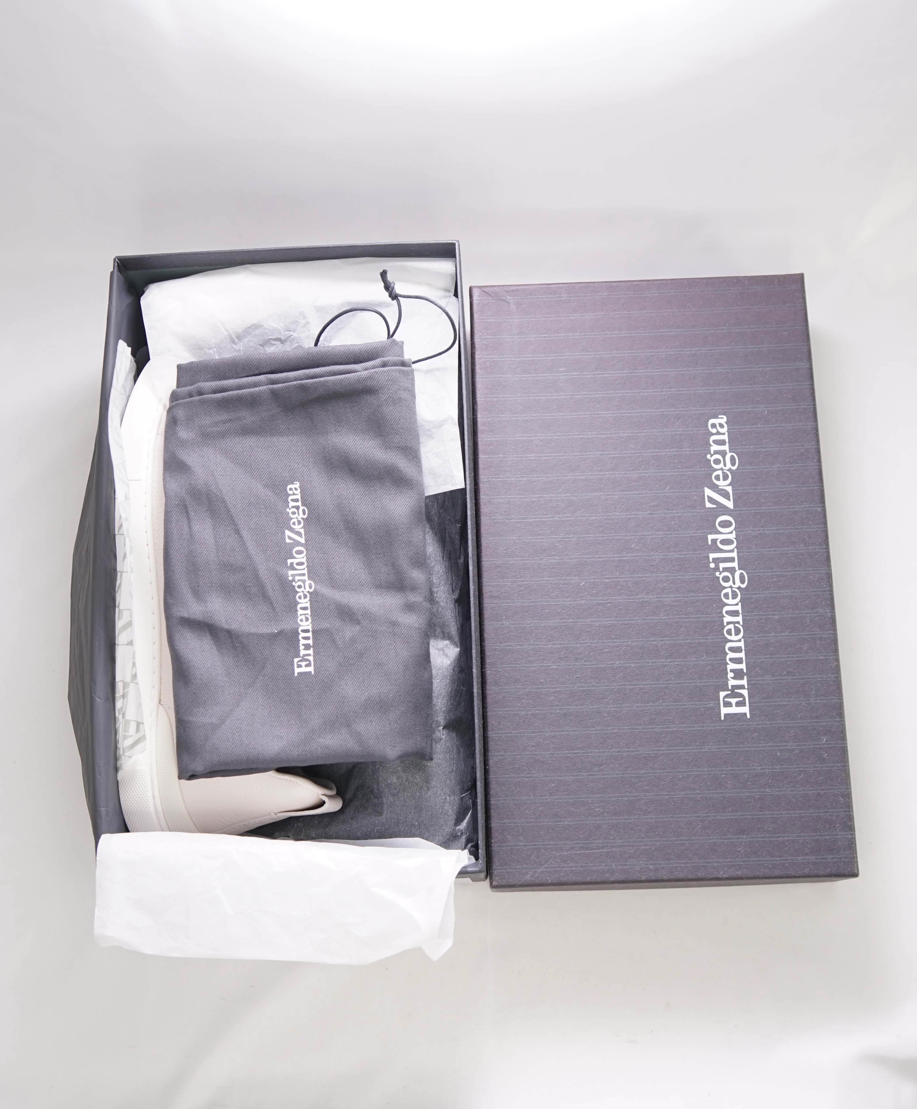$950 ERMENEGILDO ZEGNA - COUTURE "Triple Stitch" Sneakers - 7.5 US (40.5 EU)