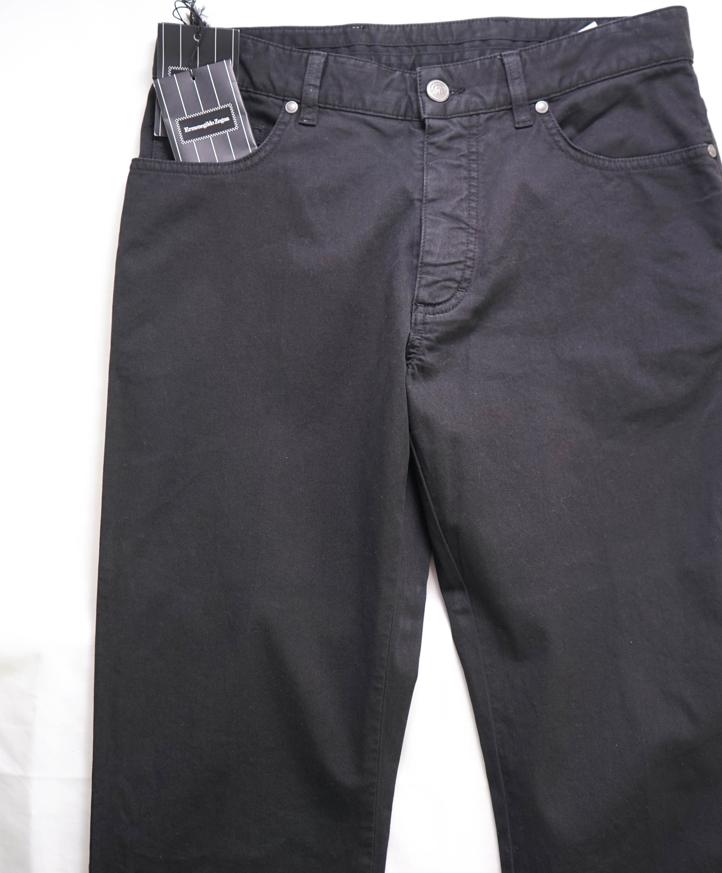 ZEGNA Black Drawstring Cargo Pants