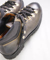 $1,495 SANTONI - "ST MORITZ" OLIMPIADI Brown Patina Leather Hiking Boot - 9.5 US (8.5 IT)