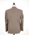 $2,995 GIORGIO ARMANI - “SOFT” Brown Textured Oxford Weave Blazer - 40R