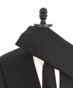 ARMANI COLLEZIONI -  "G Line" Modern Black Notch Lapel Suit - 40R