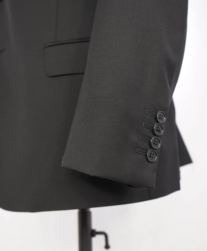 ARMANI COLLEZIONI -  "G Line" Modern Black Notch Lapel Suit - 42S