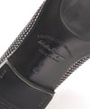 $1,450 SALVATORE FERRAGAMO - "BEVERLY" Studded Gancini Logo Slip-On Loafer  - 8