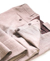$750 ERMENEGILDO ZEGNA - "TROFEO SUMMER" Silk/Wool/Linen Dress Pants- 37W (54EU)