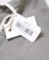 $595 ELEVENTY - *WOOl* Sage Green / Ivory Tipped Crewneck Sweater - M