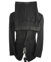 $3,995 GIORGIO ARMANI -  Black Textured Tuxedo Jacket W Dinner Pants - 48L