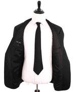 $3,995 GIORGIO ARMANI -  Black Textured Tuxedo Jacket W Dinner Pants - 48L