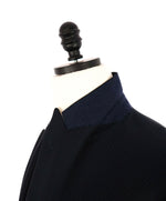 $1,995 ARMANI COLLEZIONI - "G Line" Blue CHEVRON Dinner Jacket Blazer - 42R