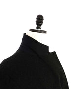 $2,395 CANALI - Dark Gray Solid CASHMERE / WOOL Wool Topcoat Coat - 40R