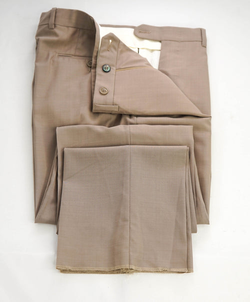 ERMENEGILDO ZEGNA -  Taupe Premium Dress Pants - 32W (48EU)