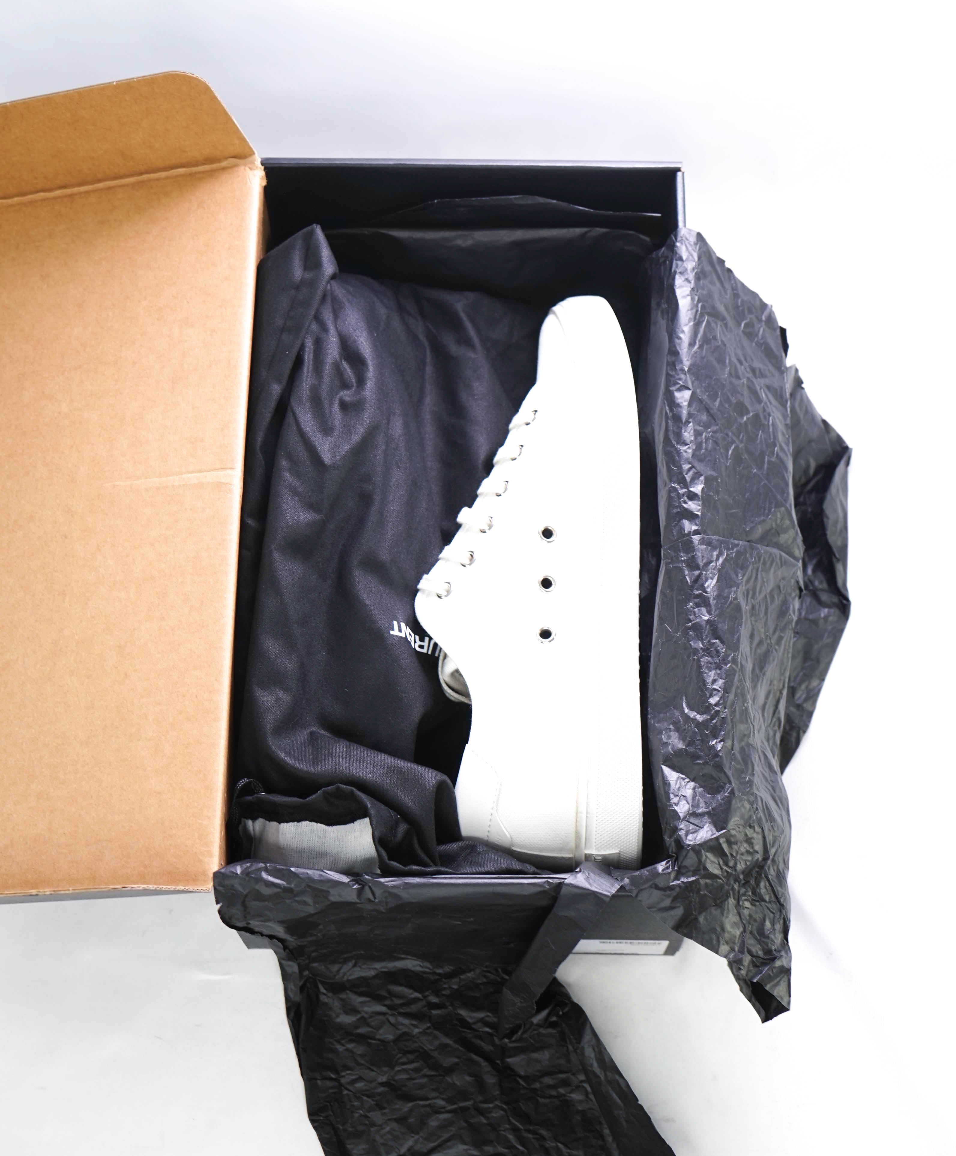 $750 SAINT LAURENT - *MALIBU* Sneakers White - 9 (42EU)