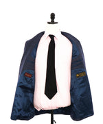 $1,295 LORO PIANA - MOVIMENTO “ZELANDER” Bold Blue Check Blazer- 46R