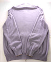 $1,495 BRUNELLO CUCINELLI - *PURE CASHMERE* Lavender Zip Sweater- 56 (XXL)