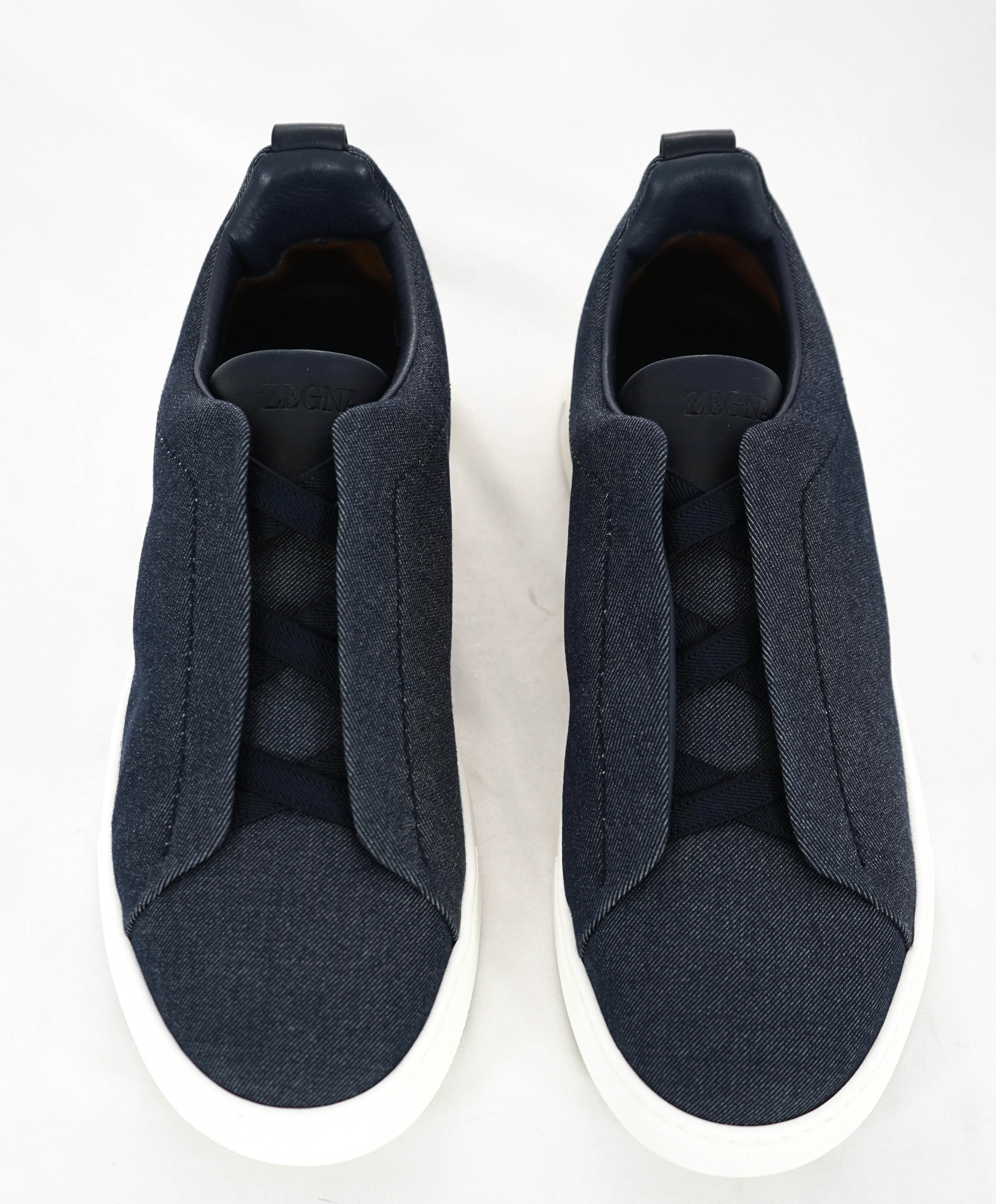 $800 ERMENEGILDO ZEGNA - COUTURE "Triple Stitch" Sneakers - 7.5 US (40,5 EU)
